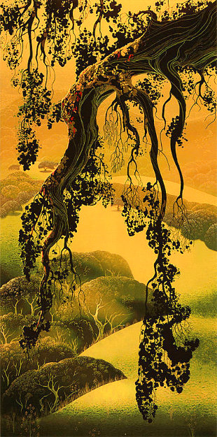 Yorktown Branch PP 1996 Limited Edition Print - Eyvind Earle