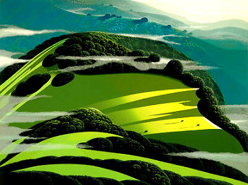 Beyond the Valley 1986 Limited Edition Print - Eyvind Earle