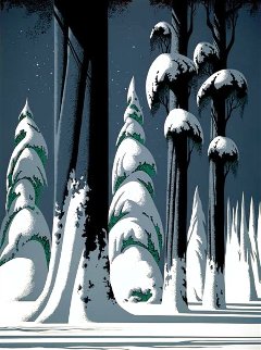 Yosemite 1994 50x41 Huge Limited Edition Print - Eyvind Earle Yosemite 1994 50x41 Huge Limited Edition Print - Eyvind Earle