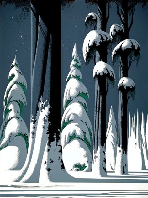 Yosemite 1994 - Huge - California Limited Edition Print by Eyvind Earle