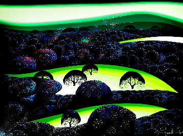 Nocturne AP 1991 Limited Edition Print - Eyvind Earle Nocturne AP 1991 Limited Edition Print - Eyvind Earle