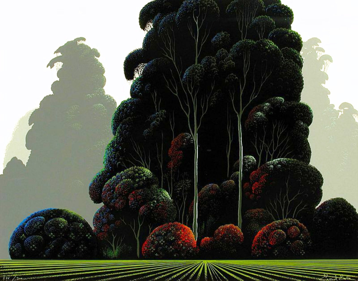 Autumn 1981 Limited Edition Print by Eyvind Earle