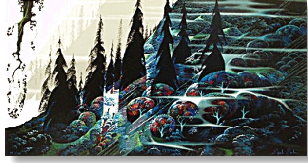 Black Spruce, 32x42 1990 Limited Edition Print by Eyvind Earle