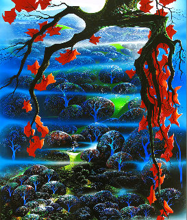 Valley of Dreams 1992 Huge Limited Edition Print - Eyvind Earle