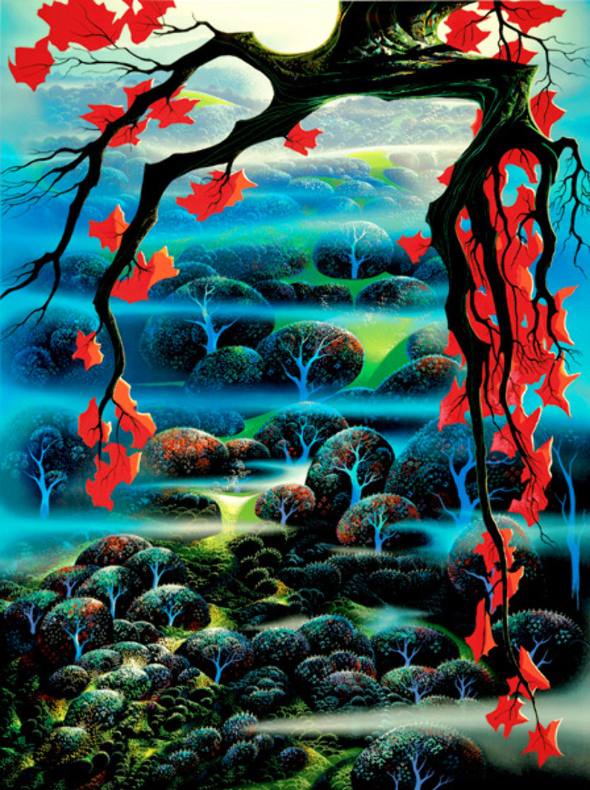 Valley of Dreams 1992 HC - Huge Limited Edition Print by Eyvind Earle