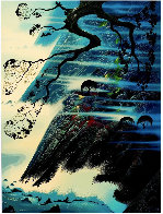 Sea, Wind, and Fog 1990 - Huge Limited Edition Print by Eyvind Earle - 0