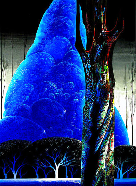 Blue Nocturne AP 1992 Limited Edition Print - Eyvind Earle