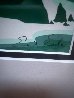 Sea Cliffs and Pine Branch 2000 Limited Edition Print by Eyvind Earle - 3