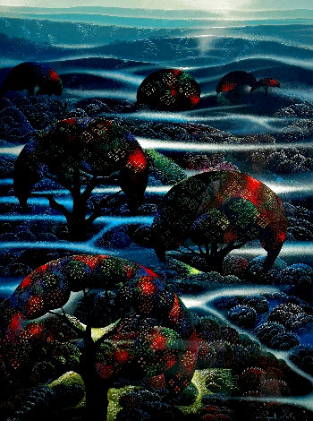Garden of Dreams HC 1990 - Huge Limited Edition Print - Eyvind Earle
