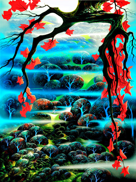 Valley of Dreams HC 1992 - Huge Limited Edition Print - Eyvind Earle