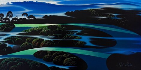 Summers Twilight 1998 Limited Edition Print - Eyvind Earle