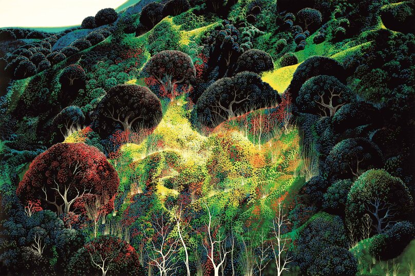 Eyvind Earle Paintings For Sale, Wanted
