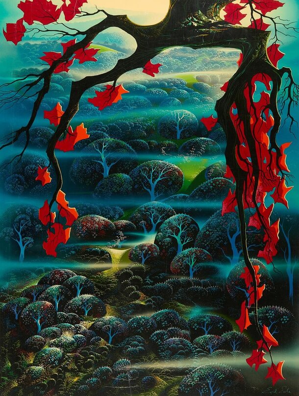 Eyvind Earle 1993.3〜1995.12 初版第1刷発行￼ Eyvind Earle Paintings For Sale, Wanted