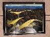 Carmel Valley Oaks 1991  35x45 Huge -  Monterey, California Original Painting by Eyvind Earle - 1