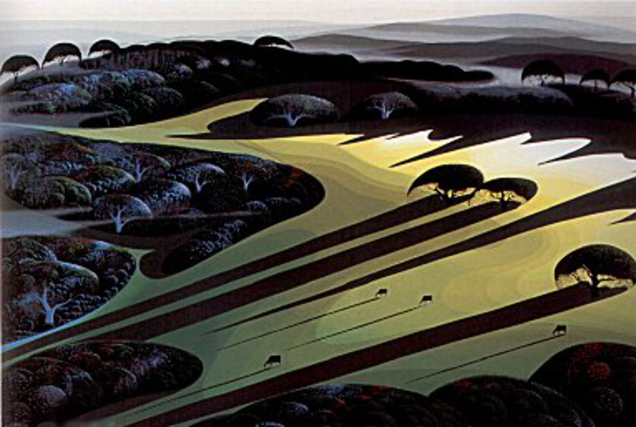 Silent Meadow 1990 Limited Edition Print by Eyvind Earle