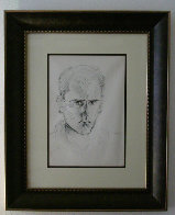 Self-Portrait Drawing 1951 Drawing by Eyvind Earle - 3 Self-Portrait Drawing 1951 Drawing by Eyvind Earle - 3