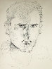 Self-Portrait Drawing  1951 Drawing by Eyvind Earle - 0