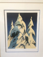Snow Trees PP 1986 Limited Edition Print by Eyvind Earle - 1 Snow Trees PP 1986 Limited Edition Print by Eyvind Earle - 1