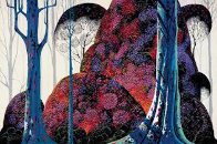 Jewel Forest 1988 Limited Edition Print by Eyvind Earle - 0