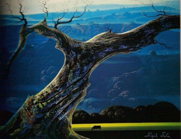 Towering Oak 1987 - California  Limited Edition Print - Eyvind Earle
