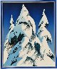 Snow Trees 1986 Limited Edition Print by Eyvind Earle - 3