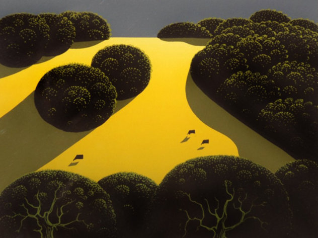 Alamo Pintado 1975 - California Limited Edition Print by Eyvind Earle