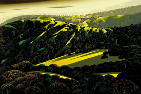 Santa Cruz Mountains 1999 Limited Edition Print - Eyvind Earle