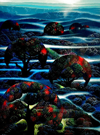 Garden of Dreams 1990 - Huge Limited Edition Print - Eyvind Earle