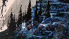 Black Spruce 1990 Limited Edition Print by Eyvind Earle - 0 Black Spruce 1990 Limited Edition Print by Eyvind Earle - 0