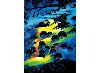 Fading Sunset Flame AP 1995 Limited Edition Print by Eyvind Earle - 1