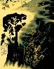 Sunset Silhouette 1999 Limited Edition Print by Eyvind Earle - 0 Sunset Silhouette 1999 Limited Edition Print by Eyvind Earle - 0