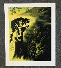 Sunset Silhouette 1999 Limited Edition Print by Eyvind Earle - 2 Sunset Silhouette 1999 Limited Edition Print by Eyvind Earle - 2