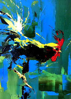 Balancing Act 2004 34x28 Original Painting - Thomas Easley Balancing Act 2004 34x28 Original Painting - Thomas Easley