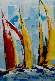 Tailors of the Wind 24x17 Original Painting - Thomas Easley Tailors of the Wind 24x17 Original Painting - Thomas Easley