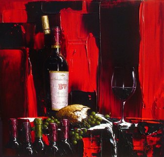 Simple Pleasures Embellished AP 2006 Limited Edition Print - Thomas Easley Simple Pleasures Embellished AP 2006 Limited Edition Print - Thomas Easley