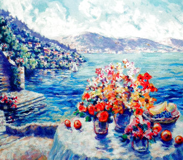 Cote D'Azure, France PP 1993 Limited Edition Print - Peter Eastham Cote D'Azure, France PP 1993 Limited Edition Print - Peter Eastham