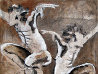 Dance of the Millennium III 84x72  Huge Mural Size Original Painting by Paul Ecke - 1