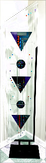 Untitled Glass Sculpture 1993 72 in Huge Sculpture - Dale Eggert Untitled Glass Sculpture 1993 72 in Huge Sculpture - Dale Eggert