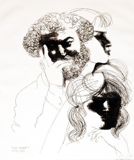 Tre Volti - Three Faces 1973 Limited Edition Print by Emilio Greco Tre Volti - Three Faces 1973 Limited Edition Print by Emilio Greco