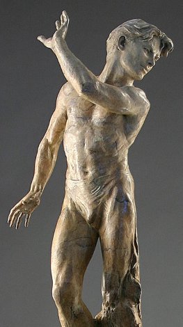 Dance of Yes And No: He Bronze Sculpture 2001 41 in Sculpture - Martin Eichinger