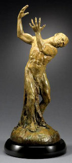 Weight of the World Bronze Sculpture 2005 29 in Sculpture - Martin Eichinger Weight of the World Bronze Sculpture 2005 29 in Sculpture - Martin Eichinger