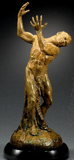 Weight of the World Bronze Sculpture 2005 29 in Sculpture - Martin Eichinger Weight of the World Bronze Sculpture 2005 29 in Sculpture - Martin Eichinger