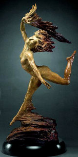 Dancing By Heart Bronze Sculpture 2005 28 in Sculpture - Martin Eichinger Dancing By Heart Bronze Sculpture 2005 28 in Sculpture - Martin Eichinger