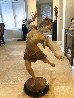Fireside Dancer Bronze Sculpture 45 in - Huge Sculpture by Martin Eichinger - 4