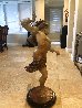 Fireside Dancer Bronze Sculpture 45 in - Huge Sculpture by Martin Eichinger - 2