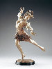 Fireside Dancer Bronze Sculpture 45 in - Huge Sculpture by Martin Eichinger - 0