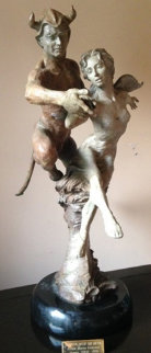 Dancing With the Devil Bronze Sculpture 1999 26 in Sculpture - Martin Eichinger Dancing With the Devil Bronze Sculpture 1999 26 in Sculpture - Martin Eichinger