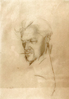 Willem De Kooning 1939 16x13 Drawing - Elaine De Kooning Willem De Kooning 1939 16x13 Drawing - Elaine De Kooning