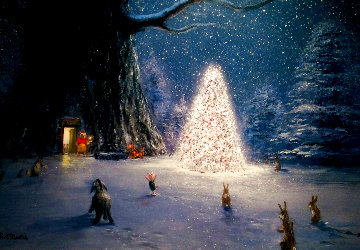 Pooh and the Magic Tree 2000 Limited Edition Print - Peter Ellenshaw Pooh and the Magic Tree 2000 Limited Edition Print - Peter Ellenshaw