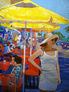 Evangeline 2011 42x32 Original Painting - Russ Elliott Evangeline 2011 42x32 Original Painting - Russ Elliott